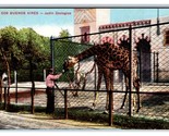 Jardin Zoologico Giraffa Buenos Aires Argentina Unp DB Cartolina L17 - $5.08