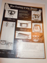 Vintage The Holiday Shopper Copper Gifts Print Magazine Advertisement 1975  - $4.99
