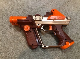 Lazer Tag Team Ops Laser Replacement Gun 2004 Hasbro Tiger Electronics Orange - $8.13