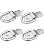 4Pcs 1/4&quot; Tie Down D-Ring Heavy Duty Anchor for Trailers, Boats, Trucks - $19.56 CAD