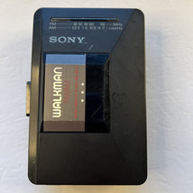 SONY WM-AF23 Walkman FM/AM Cassette Tape Player Radio FOR PARTS/REPAIR - $15.83