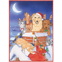 Pipsqueak Productions Mix Dog With Cat Holiday Boxed Cards - $27.54