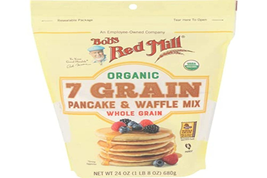 Bob&#39;S Red Mill Organic 7 Grain Pancake &amp; Waffle Mix, 24 Ounce (Pack of 1) - £10.11 GBP