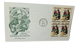 1978 Jimmie Rodger First Day Issue Envelope Stamps Artmaster country mus... - £3.98 GBP