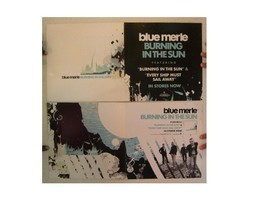 Blue Merle Poster Burning In The Sun Two Sided - $17.67