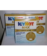 (3 pack) Icy Hot Max Strength Lidocaine Pain Relief Patch - 5ct each exp... - £26.50 GBP