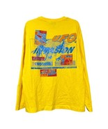 Crooked Tongues Asos Mens Yellow UFO Invasion Long Sleeve T Shirt Size M... - $14.99