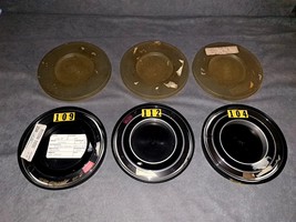 Lot of 3 IBM Corp. Computer Data Processing Magnetic Tape Reels 6.25&quot; a - $35.00