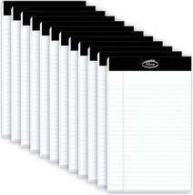 Legal Notepads 5X8, Pack Of 12 - Perforated Narrow Ruled Writing Pad - P... - £26.85 GBP