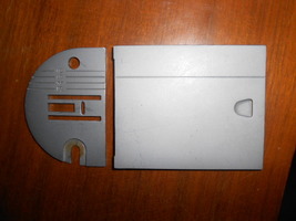 Singer Stylist 457 Throat Plate #102468 w/Slide Plate #102842 - $20.00