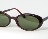 EYEVAN Belle Sa Weinrot Sonnenbrille Brille W / Grüne Linse 50-16-146mm ... - $81.16