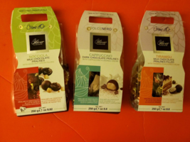 3 PACK DOLCENERO ITALIAN CHOCOLATE PRALINES, CAPPUCCINO TIRAMISU &amp; NOCCIOLA - $50.49