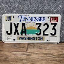 License Plate Tennessee Sunrise Design 2006 Washington County Mancave De... - $179.77 MXN
