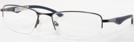 OU44 131 03 Dark Gunmetal/Blau Brille Metall Rahmen 55-18-135mm - £43.43 GBP