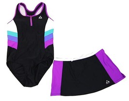 Nuevo Gerry Niña Bañador,Enterizo + Pantalones Cortos O Tanque + Fondo -... - $241.42 MXN