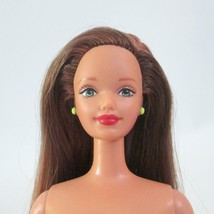 Beach Midge Barbie Doll Green Earrings Red Hair Vintage 90s - £21.96 GBP