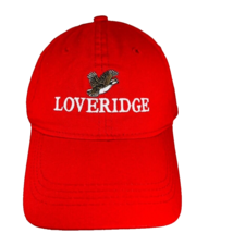 Loveridge Mountain Va Baseball Hat Cap Quail Adjustable Outdoor Cap Red - £27.64 GBP