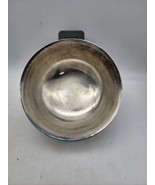 Vtg Silver Bowl 5.5 T 3.5 W And 2.5 Deep Pedastal - $253.74 MXN