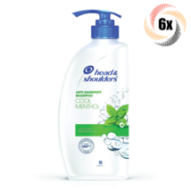6x Bottles Head &amp; Shoulders Cool Menthol Scent Anti-Dandruff Shampoo | 720ml - £68.35 GBP