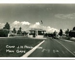 RPPC Main Gate Camp J H Pendleton Oceanside California CA  Postcard C12 - $12.82