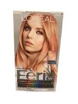 L&#39;Oréal Paris Féria Fashion Mettalics Hair Color, 822 Medium Iridescent Blonde - £16.74 GBP