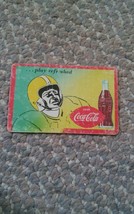 008 VTG Coca Cola Harrisonburg Blue Streaks Football Schedule Card 1960s? VA - £11.78 GBP