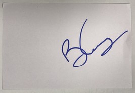 Brian May Autographed Signed 4x6 Index Card - COA Card &quot;Queen&quot; - $79.99