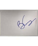 Brian May Autographed Signed 4x6 Index Card - COA Card "Queen" - $79.99