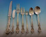 King Edward by Gorham Sterling Silver Flatware Set For 8 Service 63 Pieces - £2,947.63 GBP