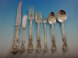 King Edward by Gorham Sterling Silver Flatware Set For 8 Service 63 Pieces - £2,956.48 GBP