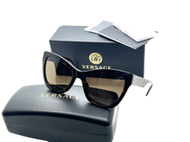 Authentic Versace MOD.4417-U 5359/73 Havana Brown Sunglasses 56-19-140MM Italy - £101.39 GBP