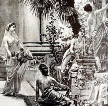 The Home Of Scipio Aemilianus Rome 1913 Plate Print 2 Page History DWAA17 - $750.11 MXN