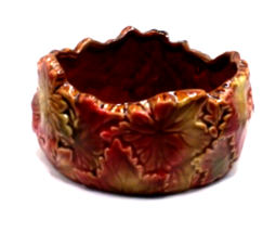 Autumn Leaves Ceramic Candy Nuts or Trinket Dish - $10.95