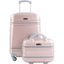 American Sport Plus -Hardside Carry-On &amp; Weekender Luggage Set (20&quot; &amp; 12&quot;) - £133.53 GBP