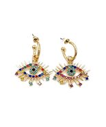 Multi-color Diamond Earrings - $23.00
