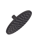 Baril TET-1210-01 Round 12&quot; Anti-Limestone rain Shower Head Black Matte - $338.49 CAD