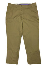 Alan Flusser Beige Chino Pants Men Size 36x30 (Measure 36x29) Straight Comfort - £6.49 GBP