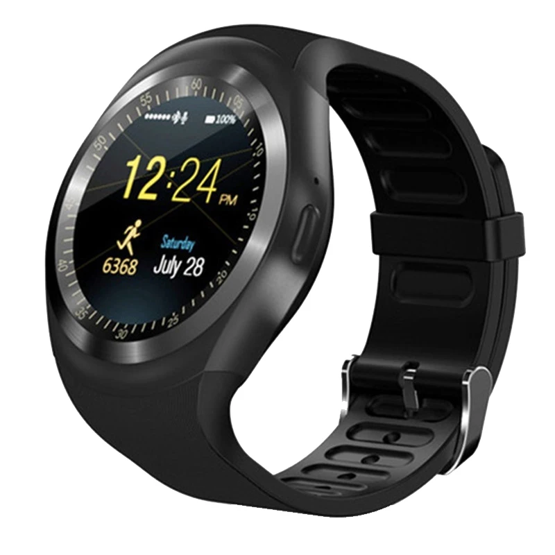 Smart Watch Y1 Touch Screen Fitness Tracker Smartwatch Men Women Wearable Watch  - £153.61 GBP