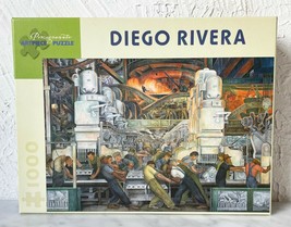 Diego Rivera Detroit Industry 1933 Fresco 1000 Piece Pomegranate Puzzle-... - $28.45