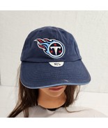Tennessee Titans Distressed Adult Hat Adjustable Blue NFL - £11.69 GBP