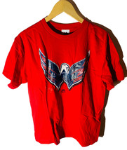 Majestic Juventud Washington Capitales Camiseta Manga Corta Rojo XL - $282.06 MXN