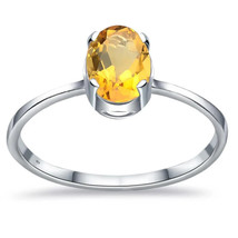 5Ct Buona Taglio Ovale Giallo Zaffiro 925 Anello Argento Sterling per Man / - £42.96 GBP