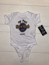 Hard Rock Cafe San Diego Creeper Diaper shirt Snapsuit First Hardrock 6 Month - £12.65 GBP