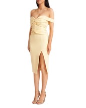 Lavish Alice Women&#39;s Ruched Off-The-Shoulder Party Dress Size 0 B4HP - £59.71 GBP