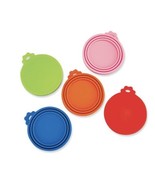 Univeral 5pc Food Can Cover Set Fits 2¼&quot;, 2¾&quot; and 3&quot;Diameter Sizes (col) - £39.56 GBP
