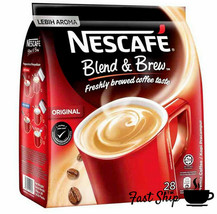  NESCAFE 3 IN 1 Original 4 Packets x 28 sticks With Free Gift - FREE SHI... - £46.75 GBP