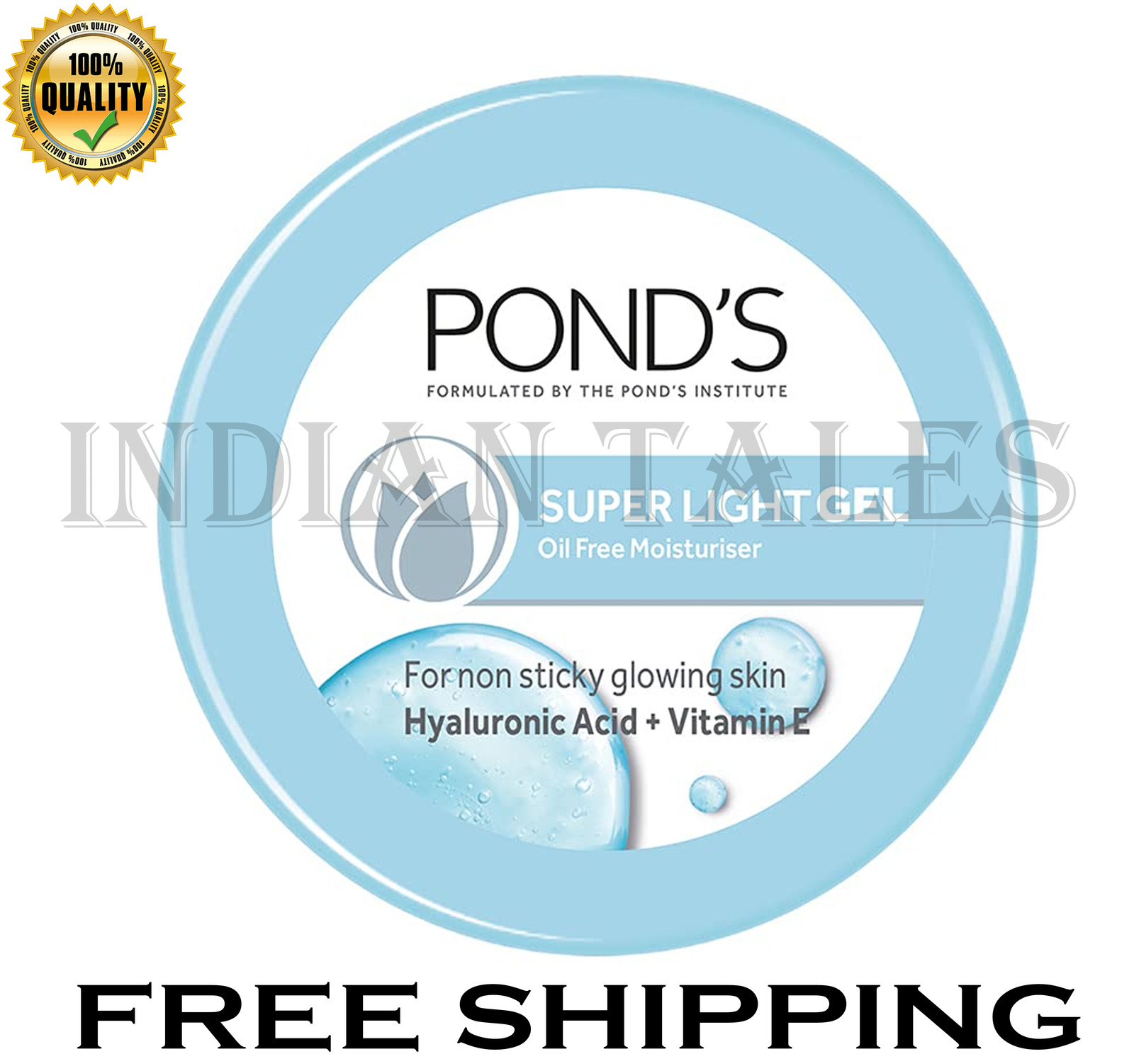 POND'S Super Light Gel Face Moisturiser, 147 g Super lightweight and non-oily  - $26.99