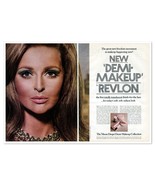 Revlon Moon Drops Demi-Makeup Beauty 2-Page Vintage 1968 Full-Page Magaz... - £9.67 GBP