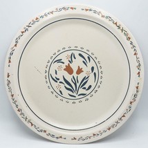Kromex Stenciled Flower Serving Platter Tray Vintage - £56.55 GBP
