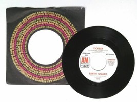 Earth Quake Tickler / Guarding You A&amp;M Records 1301-S 45rpm 7&quot; Promo Single 1971 - £8.48 GBP